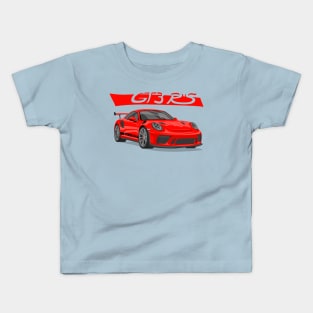 car gt3 rs 911 red edition Kids T-Shirt